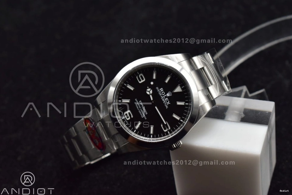 I Best Edition on Clean SS Dial VR3132 Black Bracelet 39mm 214270 Explorer 1:1 1130